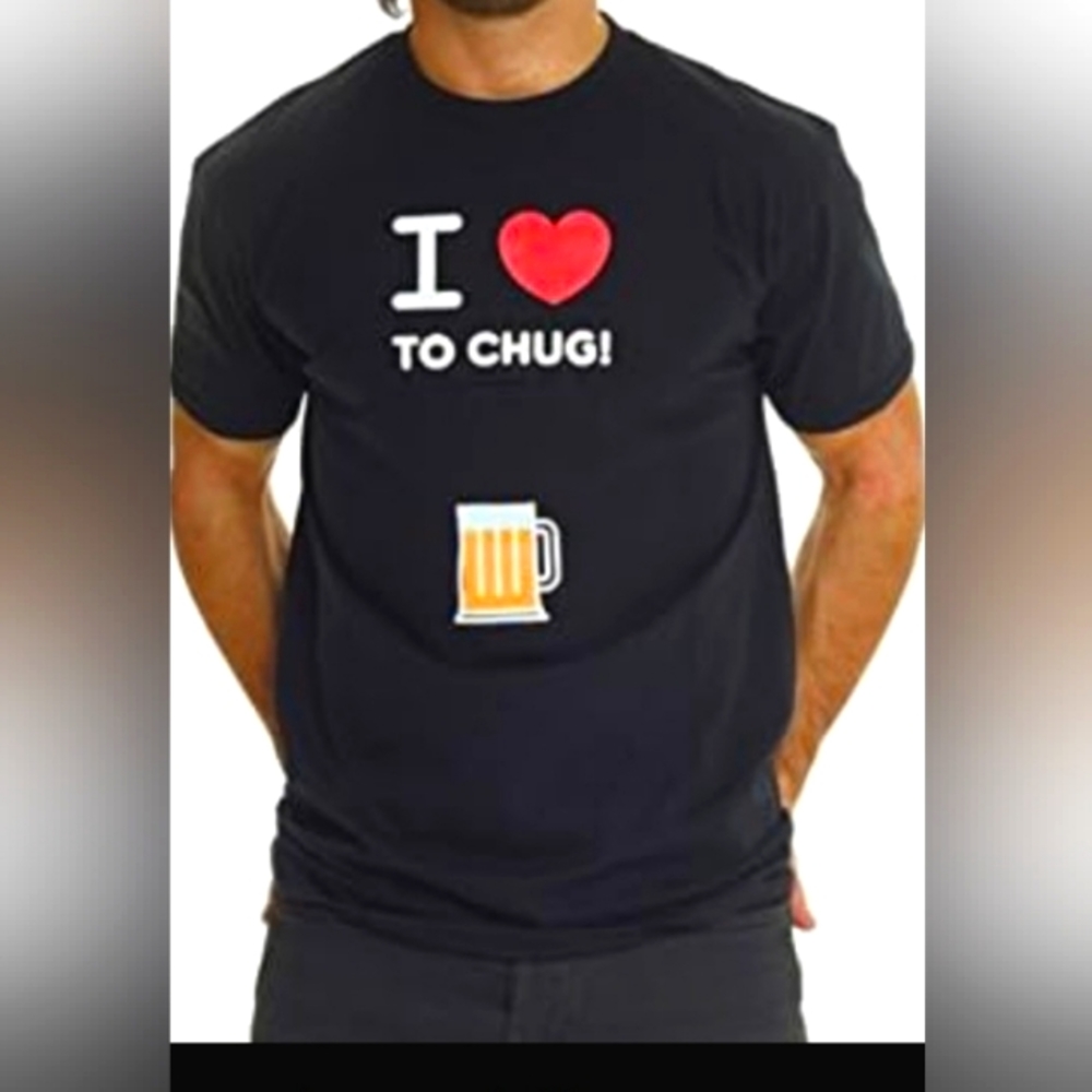 "I Love To Chug" Digital Dudz Tee